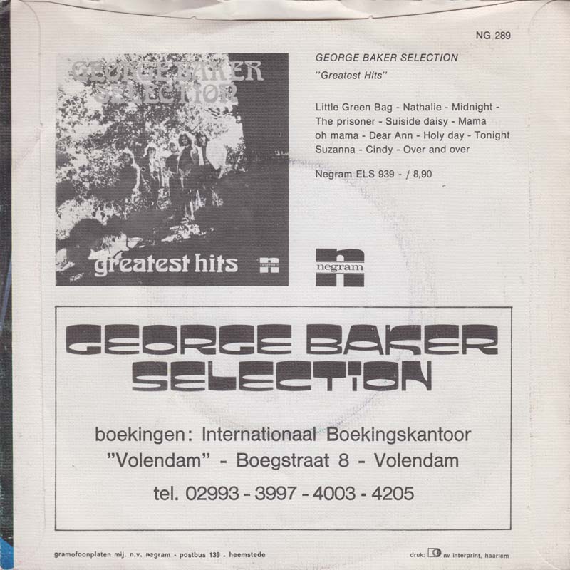 George Baker Selection - I'm On My Way