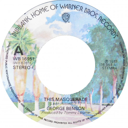 George Benson - This Masquerade
