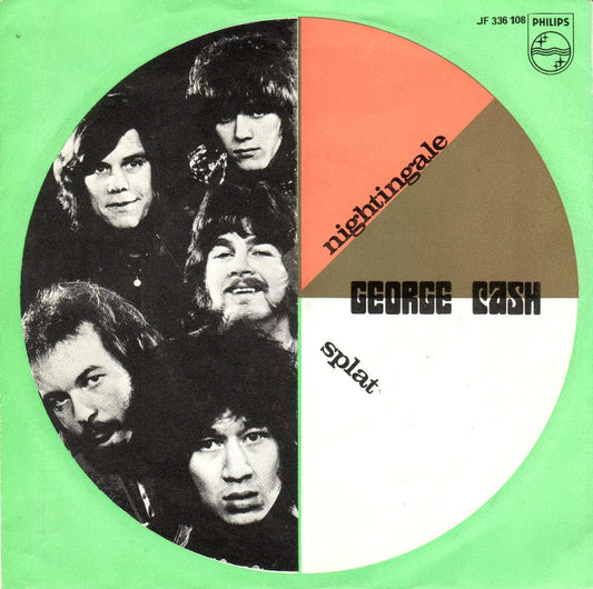 George Cash - Nightingale Vinyl Singles Vinyl Very Good (VG) <br> Hoes Good Plus (G+)