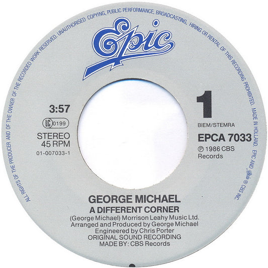 George Michael - A Different Corner