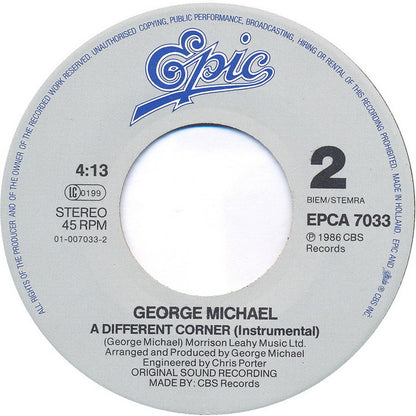 George Michael - A Different Corner