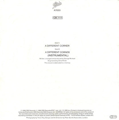 George Michael - A Different Corner