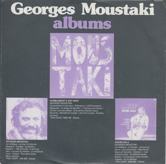 Georges Moustaki - Humblement Il Est Venu