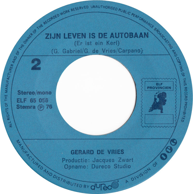 Gerard De Vries - Teddy - Beer