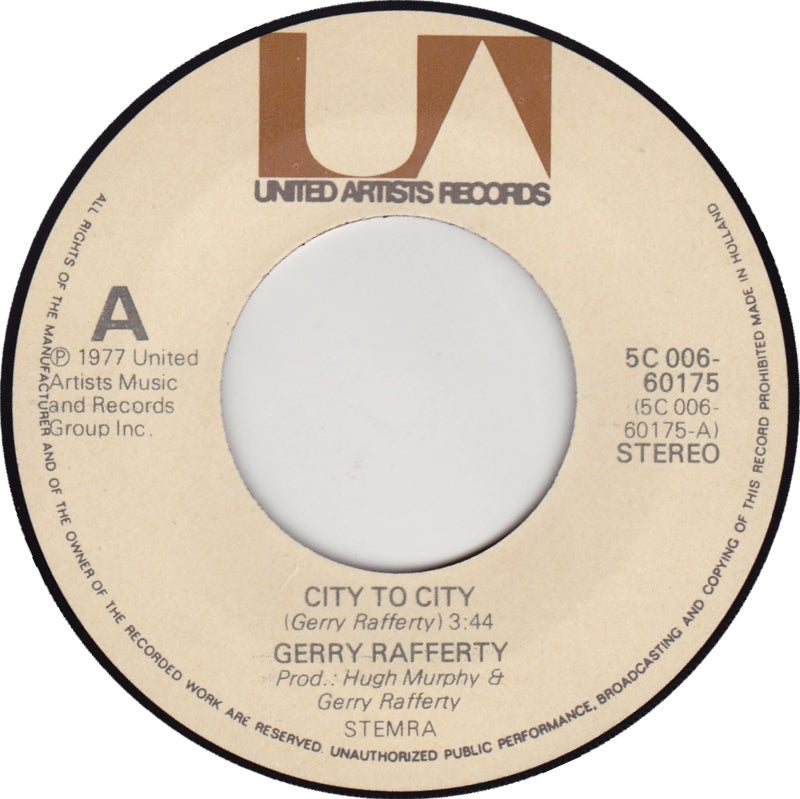Gerry Rafferty - City To City