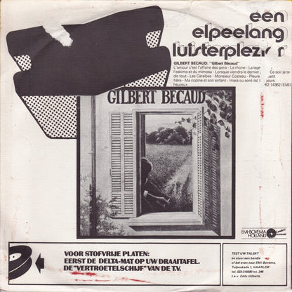 Gilbert Bécaud - L'Amour C'Est L'Affaire Des Gens