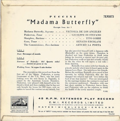Giuseppe di Stefano - "Madama Butterfly"
