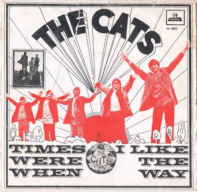 Cats - Times Were When Vinyl Singles Vinyl Zeer Goed / Hoesje Plakband "VINYLSINGLES.NL"