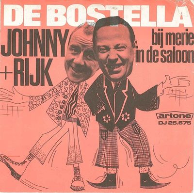Johnny & Rijk - De Bostella Vinyl Singles Media VG+ / Sleeve G+