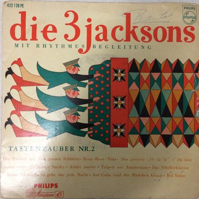 3 Jacksons - Tastenzauber Nr. 2 Vinyl Singles Vinyl (VG) <br> Hoes (G+)