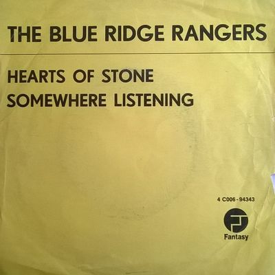 Blue Ridge Rangers - Hearts Of Stone Vinyl Singles Vinyl Zeer Goed / Hoesje Goed "VINYLSINGLES.NL"