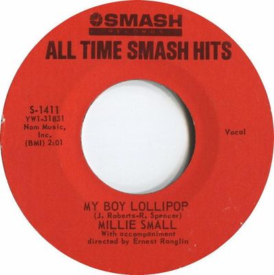 Millie Small - My Boy Lollipop Vinyl Singles Media VG+ / Sleeve Generic