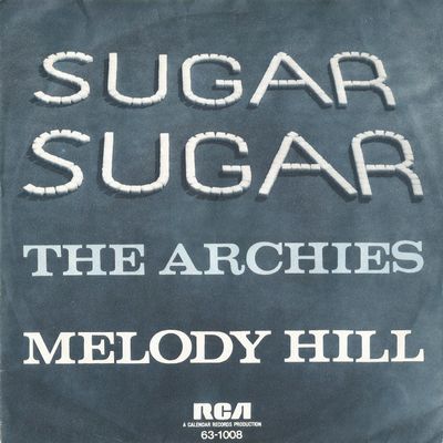 Archies - Sugar, Sugar Vinyl Singles Vinyl (VG) <br> Hoes (G+)