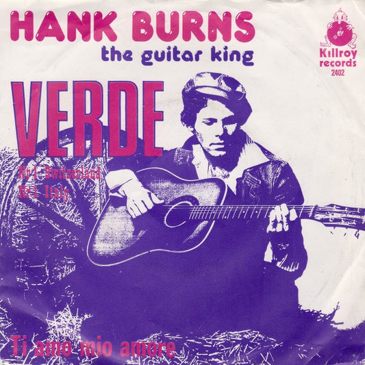 Hank Burns - Verde And Other Instrumental Favourites Vinyl Singles Media VG+ / Sleeve G+