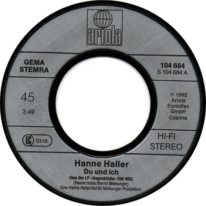 Hanne Haller - Du Und Ich