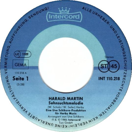 Harald Martin - Sehnsuchtsmelodie