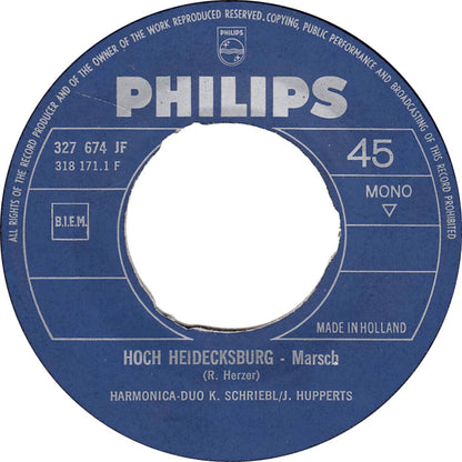Harmonica Duo K. Schriebl / J. Hupperts - Hoch Heidecksburg Vinyl Singles Vinyl Goed / Hoes Generic