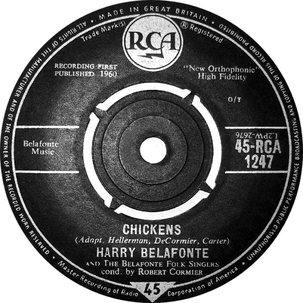 Harry Belafonte - There's A Hole In My Bucket
