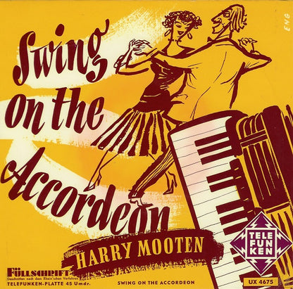 Harry Mooten - 	Swing On The Accordeon 1 Vinyl Singles Gebruikssporen!