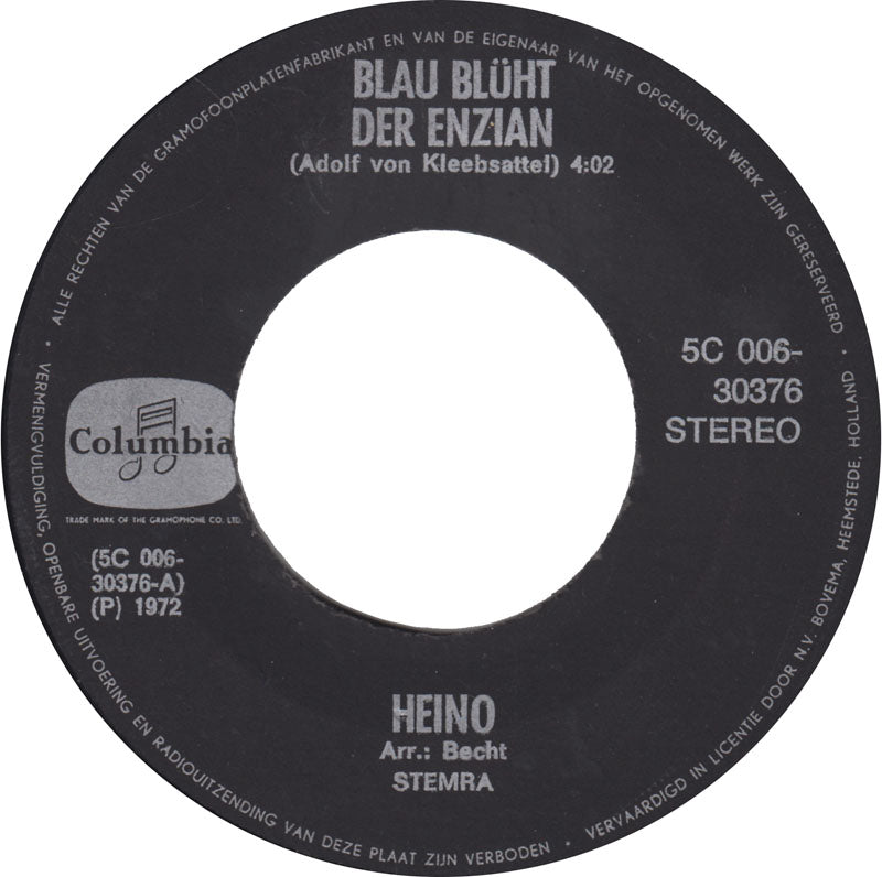 Heino - Blau Blüht Der Enzian