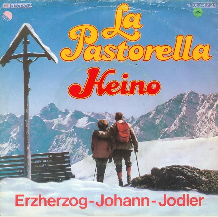 Heino - La Pastorella Vinyl Singles Vinyl Very Good (VG) <br> Hoes Good Plus (G+)