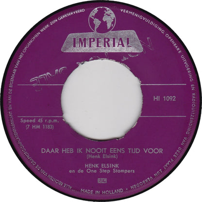 Henk Elsink - Daar Heb Ik Nooit Eens Tijd Voor