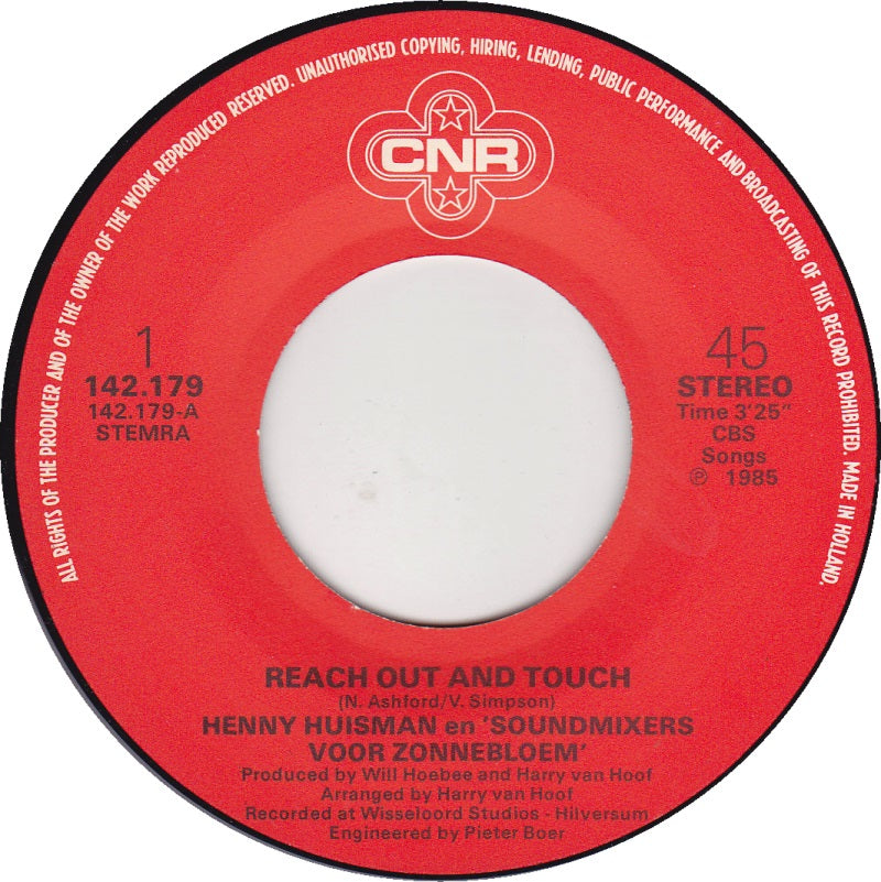 Henny Huisman - Reach Out And Touch