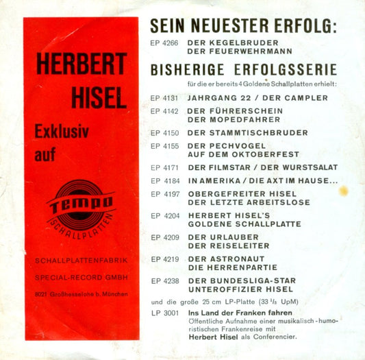 Herbert Hisel - Der Stammtischbruder
