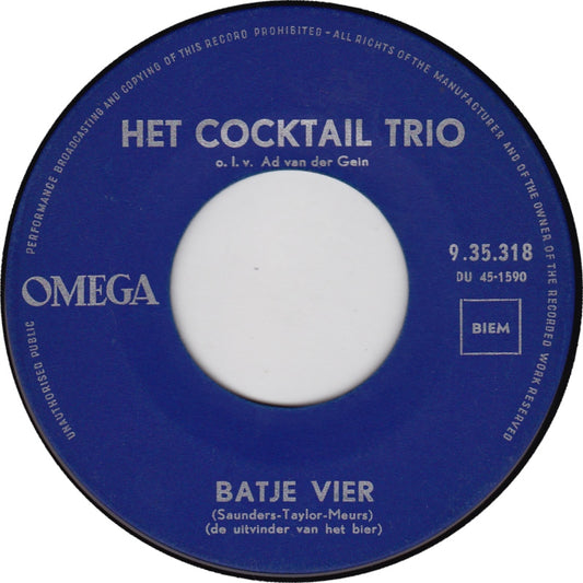 Cocktail Trio - Batje Vier (De Uitvinder Van Het Bier)
