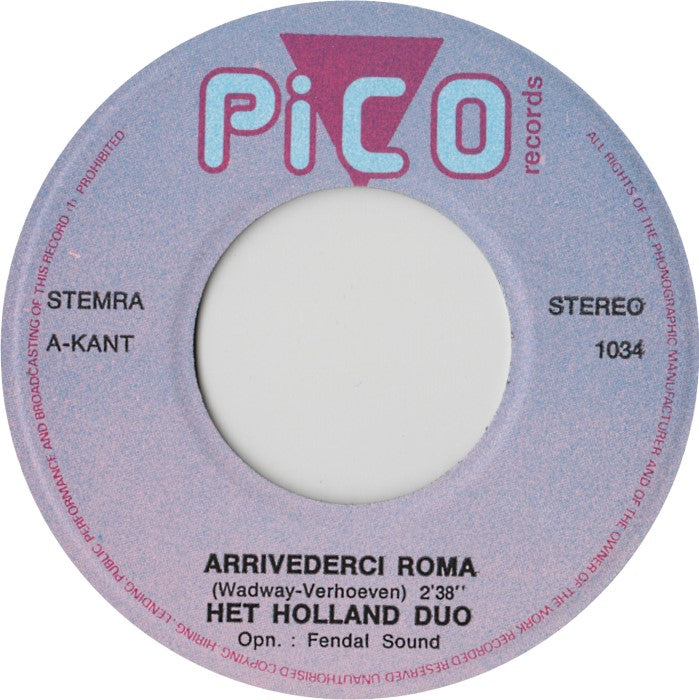 Het Holland Duo - Arrivederci Roma