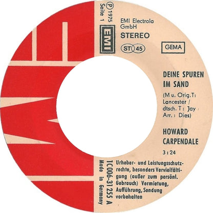Howard Carpendale - Deine Spuren Im Sand