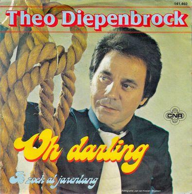 Theo Diepenbrock - Oh Darling Vinyl Singles Vinyl Zeer Goed / Hoesje Goed "VINYLSINGLES.NL"