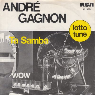 André Gagnon - Ta Samba Vinyl Singles Vinyl (VG) <br> Hoes (G+)
