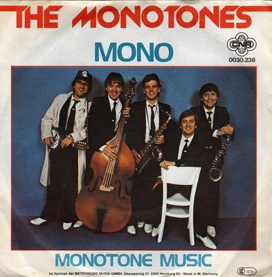 Monotones - Mono Vinyl Singles Media VG+ / Sleeve F