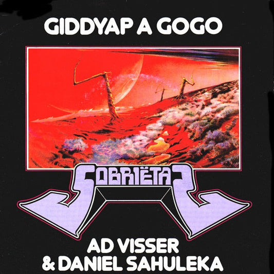 Ad Visser & Daniel Sahuleka - Giddyap A Gogo (B-Keus) Vinyl Singles Vinyl Goed / Hoes Redelijk