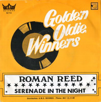Roman Reed - Serenade In The Night Vinyl Singles Vinyl Zeer Goed / Hoesje Goed "VINYLSINGLES.NL"