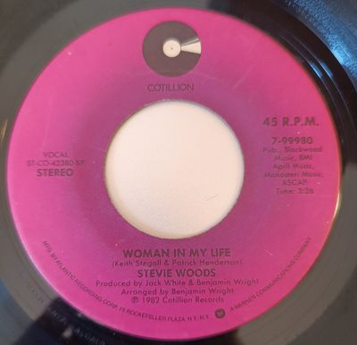 Stevie Woods - Woman In My Life Vinyl Singles Vinyl (VG) <br> Hoes Generic