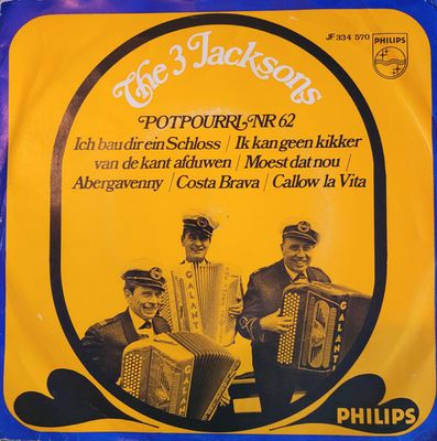 3 Jacksons - Potpourri Nr. 62 Vinyl Singles Vinyl (VG) <br> Hoes (G+)