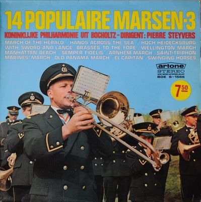 Koninklijke Philharmonie Bocholtz - 14 Populaire Marsen-3 (LP) Vinyl LP Vinyl (VG) <br> Hoes (G+)