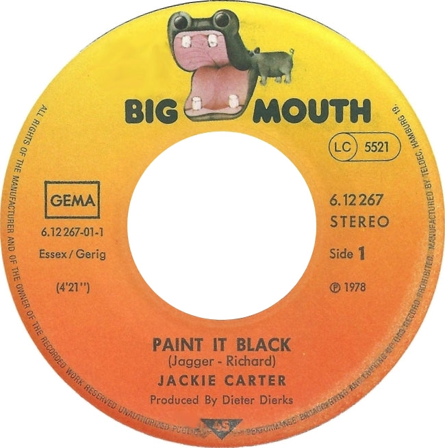 Jackie Carter - Paint It Black