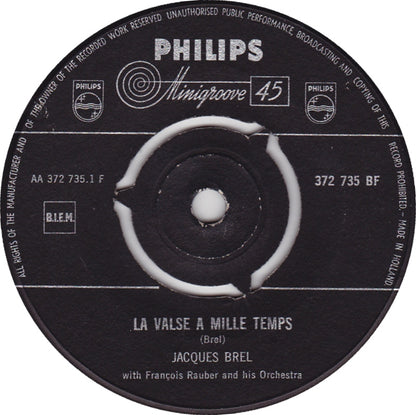 Jacques Brel - La Valse A Mille Temps