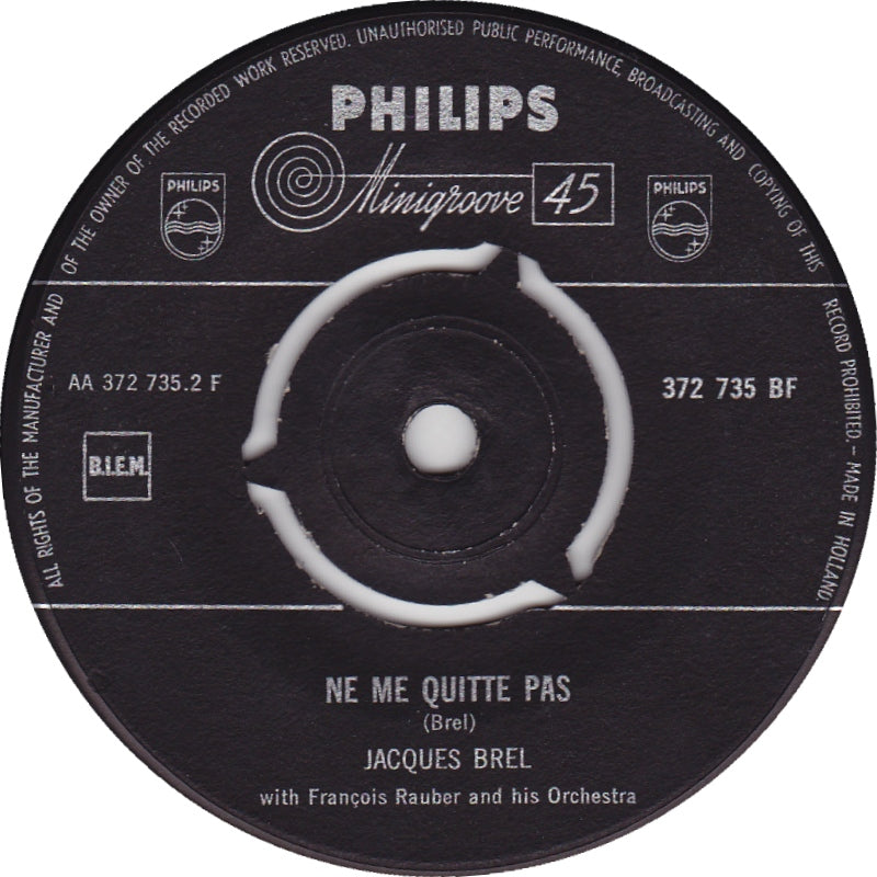 Jacques Brel - La Valse A Mille Temps