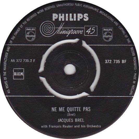Jacques Brel - La Valse A Mille Temps