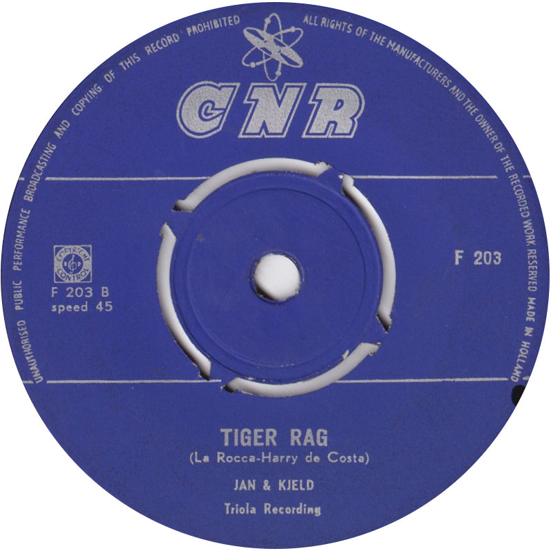 Jan & Kjeld - When The Saints Go Marchin’ In Vinyl Singles Vinyl (VG) <br> Hoes Generic