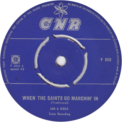 Jan & Kjeld - When The Saints Go Marchin’ In Vinyl Singles Vinyl (VG) <br> Hoes Generic
