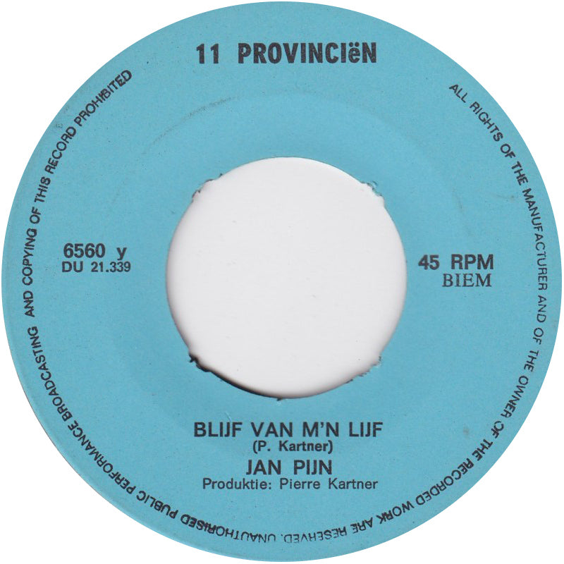 Jan Pijn - Lekker Is 'N Vinger Lang