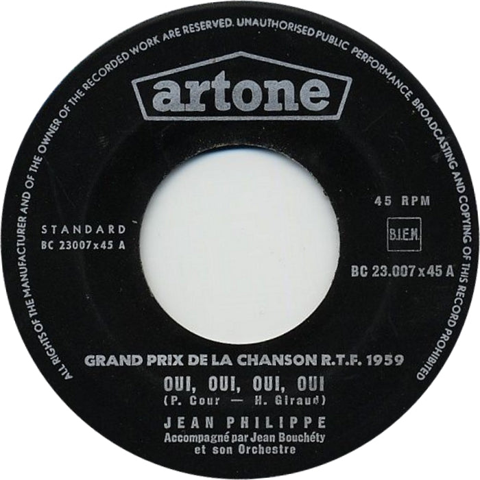Jean Philippe - Oui, Oui, Oui, Oui