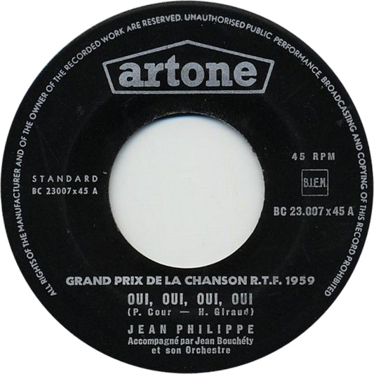 Jean Philippe - Oui, Oui, Oui, Oui