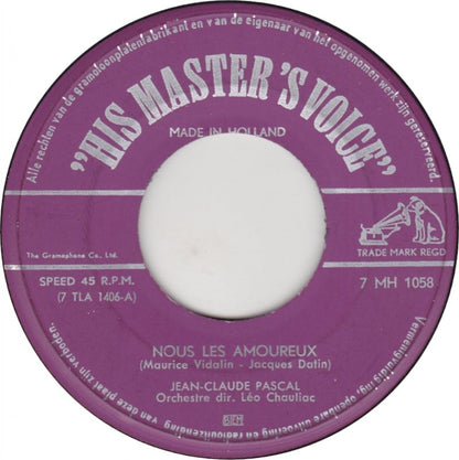 Jean-Claude Pascal - Nous Les Amoureux
