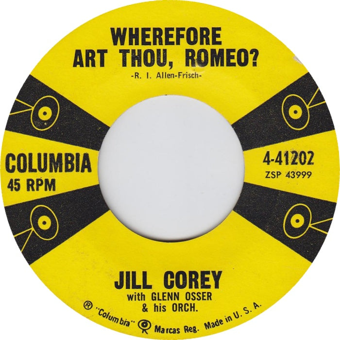 Jill Corey - Big Daddy Vinyl Singles Vinyl Goed / Hoes Generic